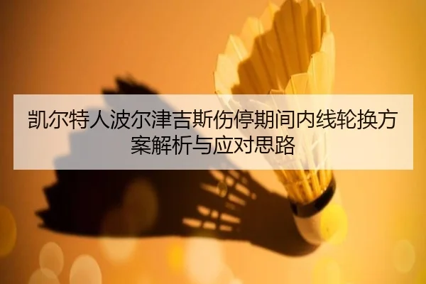凯尔特人波尔津吉斯伤停期间内线轮换方案解析与应对思路